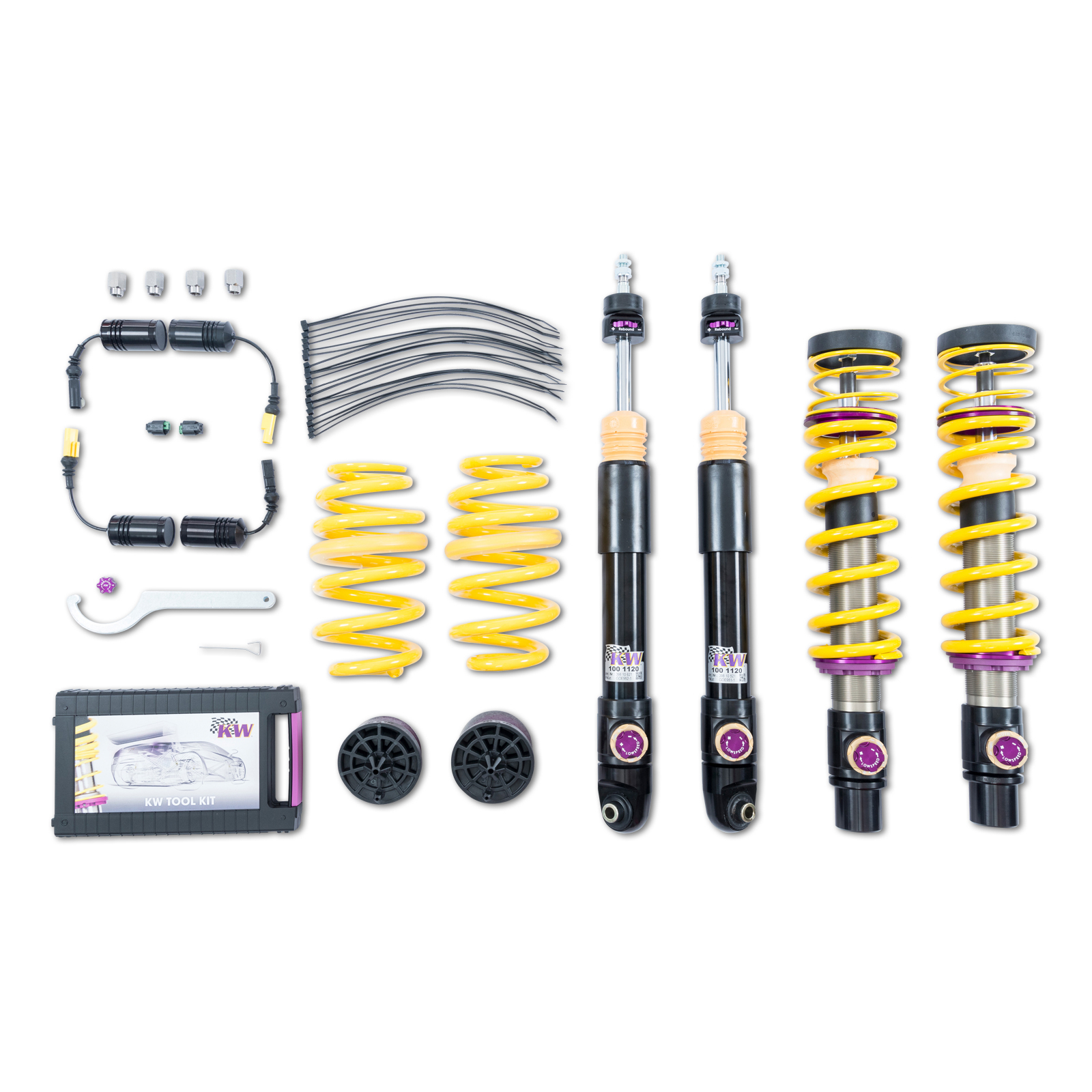 ★KW Coilover V3 車高調キット ★Audi ☆A4 ☆S4 KW Coilover Kit V3 Audi A4 S4 (8K/B8) w/o electronic