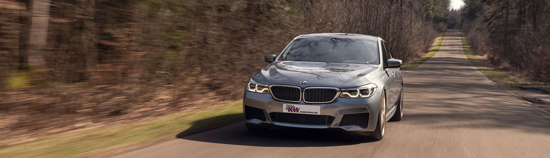 For the 6-series BMW GT with air suspension, KW now offers a coilover solution