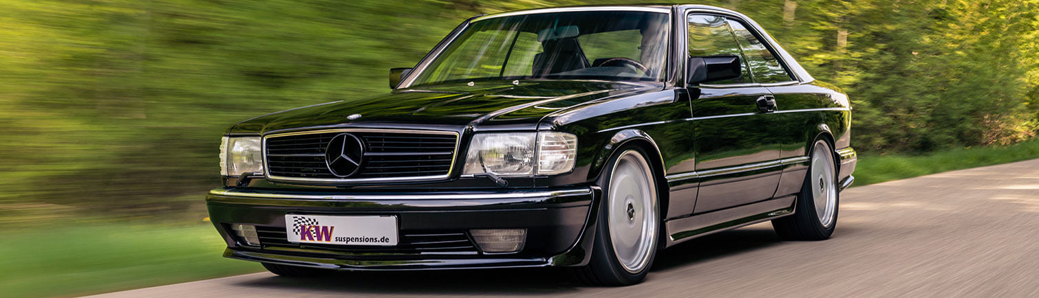 Mercedes-Benz 560 SEC KW V3 Classic Coilovers | KW