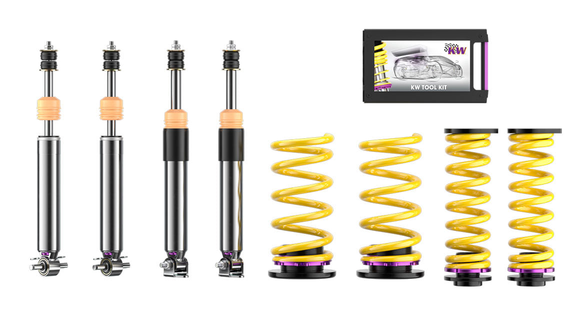 2024-25 秋冬新作  Mercedes-Benz KW | Coilovers Classic V3 KW SEC 560 カードファイト!! ヴァンガード
