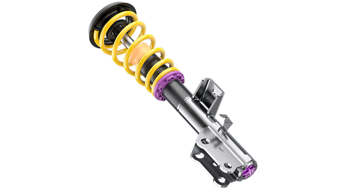 Within twelve clicks the lowspeed range of the compression can be manually adjusted