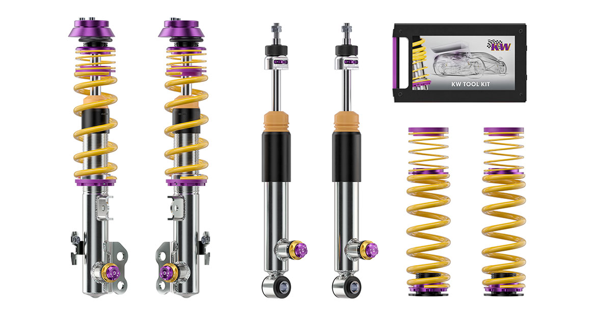 COILOVER KIT | 3-WAY + TOP MOUNTS | YARIS GR