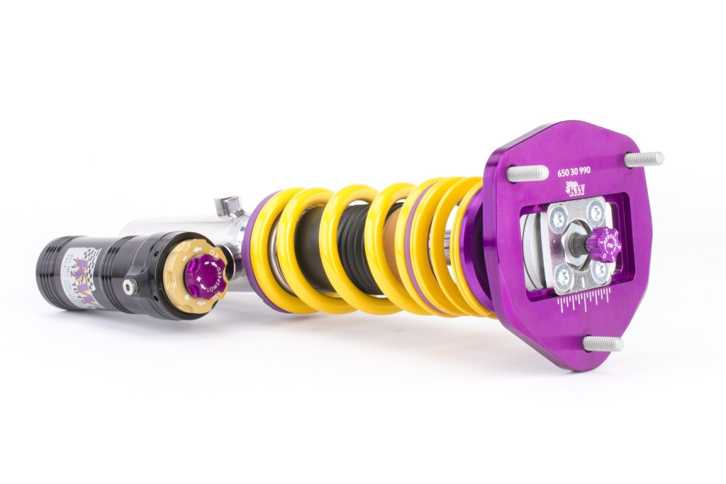 KW Clubsport 3-Way coilovers for a Porsche 911 (991)