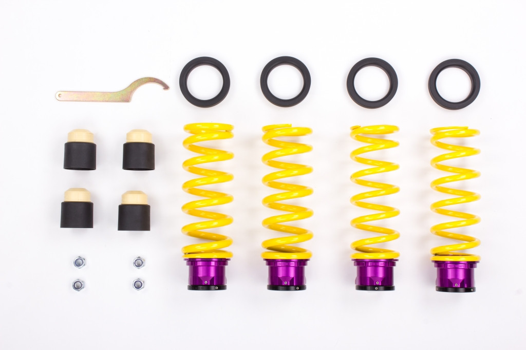 Height adjustable Springs for the Porsche 991