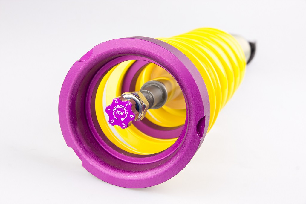  Rebound technology of a KW variant 3 coilover of the Porsche 911 (991)